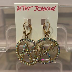 NEW Betsey Johnson Back to School Teacher Dangling A+ Earrings